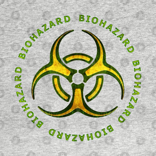 Biohazard Zombie Warning by Packrat